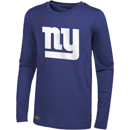 Men's Royal York Giants Long Sleeve T-Shirt, Team Spirit Tee, Small