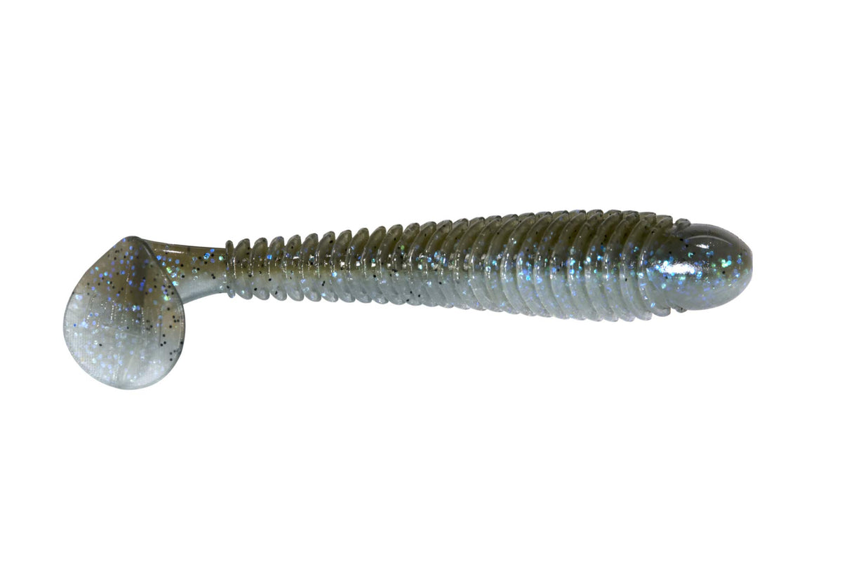 Googan Baits GSW-38-ELS Saucy Swimmer 3.8" Electric Shad Fishing Lure