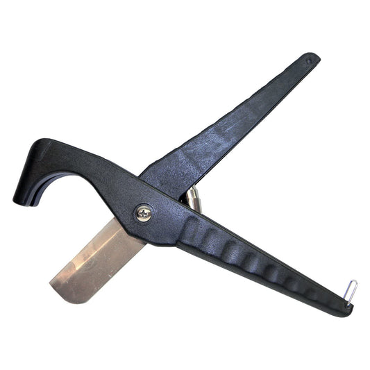 AGS ACR054 A/C Hose Cutting Tool Reduced Barrier AC Hose Cutter Splice-Lok