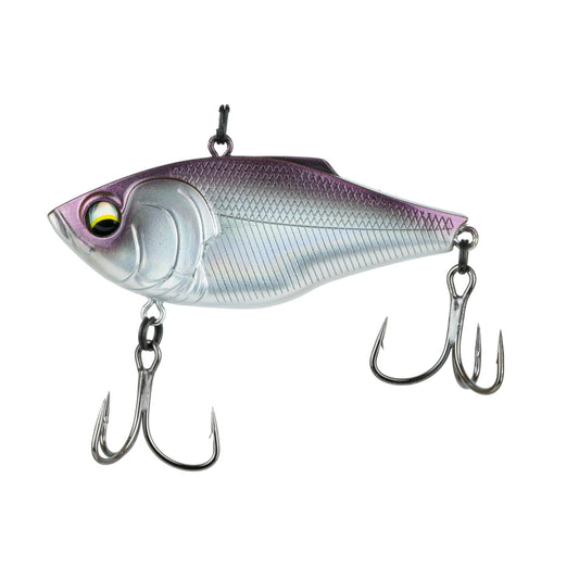 6th Sense Quake Slow Sink Lipless Crankbait 5/8oz Royal Chrome for Bass Fishing