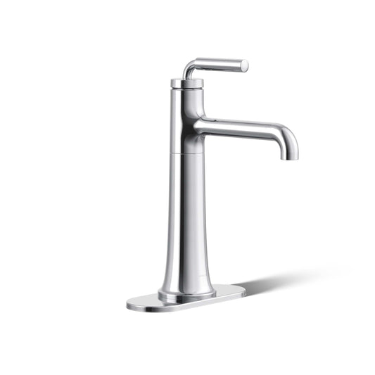 Kohler ToneTall Single-Handle Bathroom Sink Faucet, Polished Chrome, 50 GPM