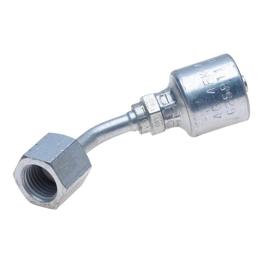 Gates Japanese Metric Swivel 45 Bent Tube Hydraulic Coupling G25911-0404