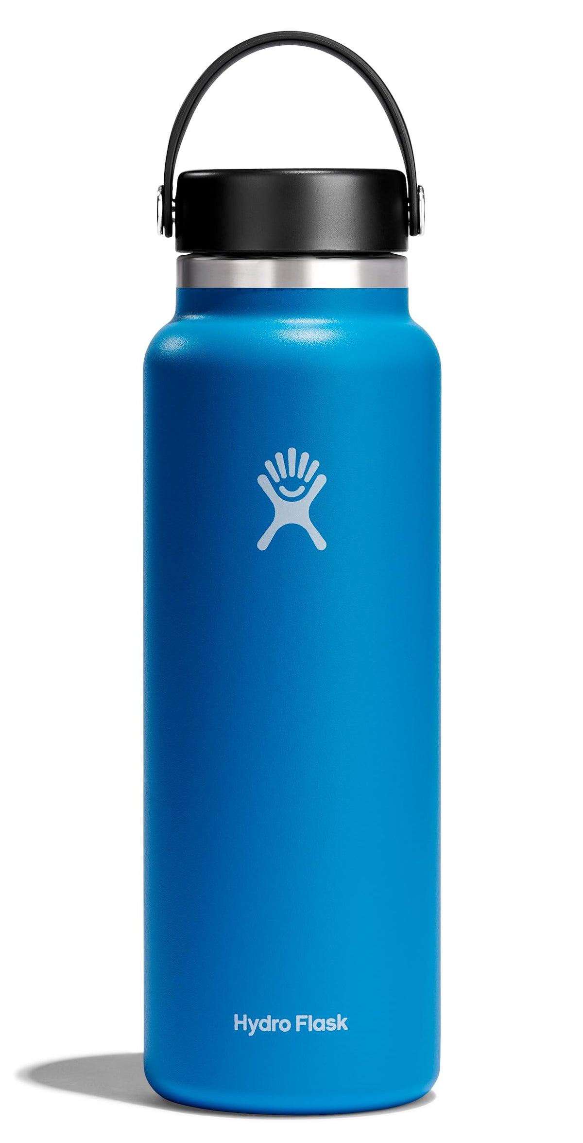 Hydro Flask 40 oz Wide Mouth Water Bottle Pacific with Flex Cap, Insulated