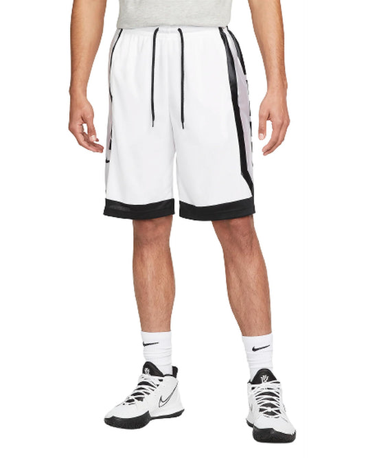 Nike Dri-FIT Elite Men's Basketball Shorts White Black Size 2XL XXL