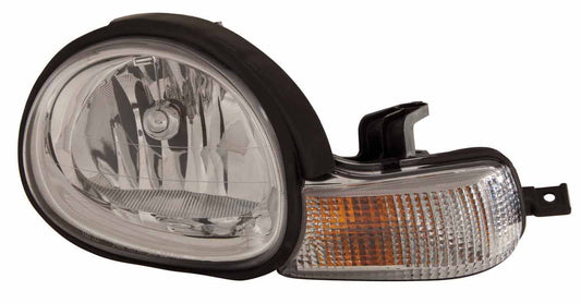 DEPO 333-1147R-ASN1 Right Headlight 2000-2005 Dodge Neon Passenger Side