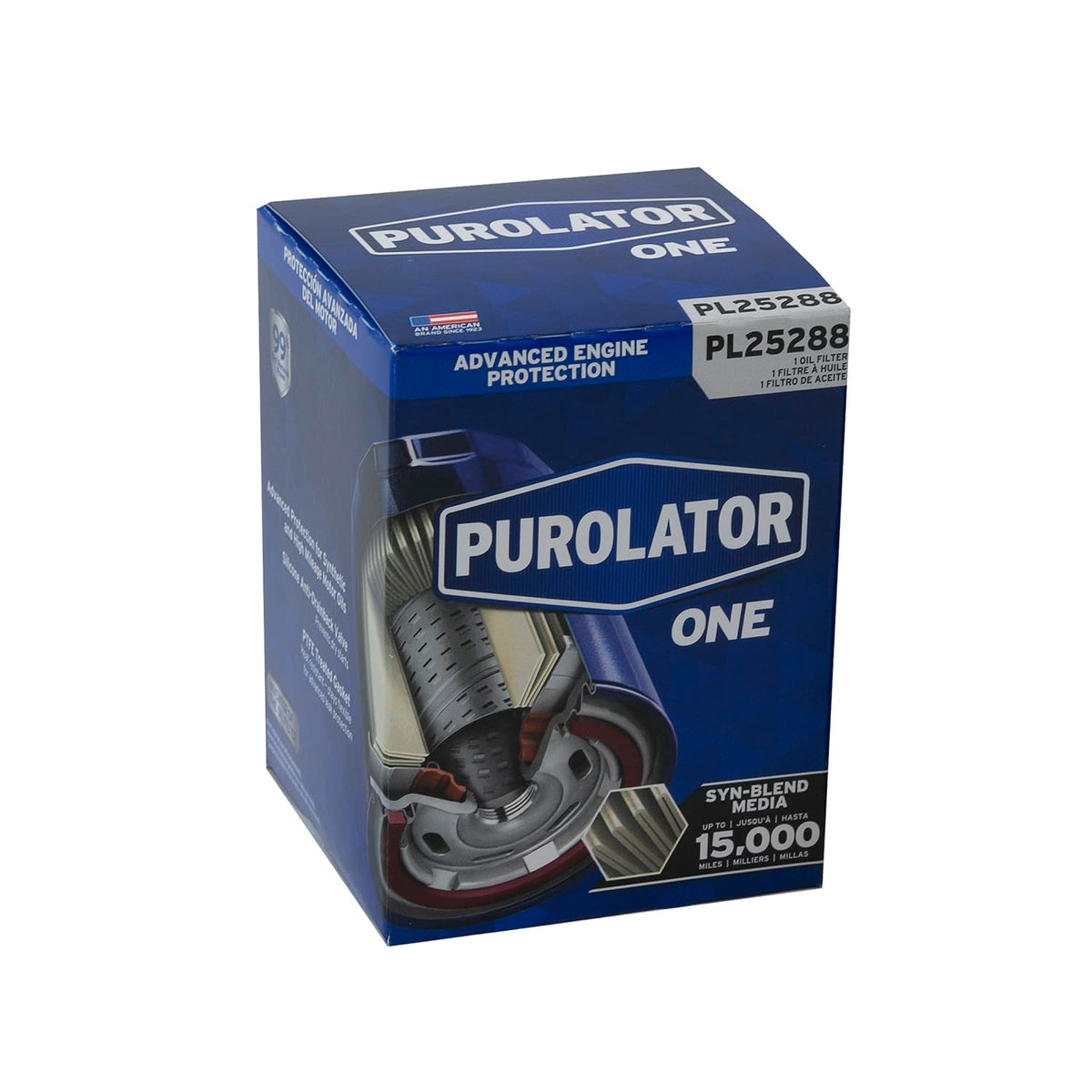 PurolatorONE PL25288 Spin-On Oil Filter with Advanced Engine Protection