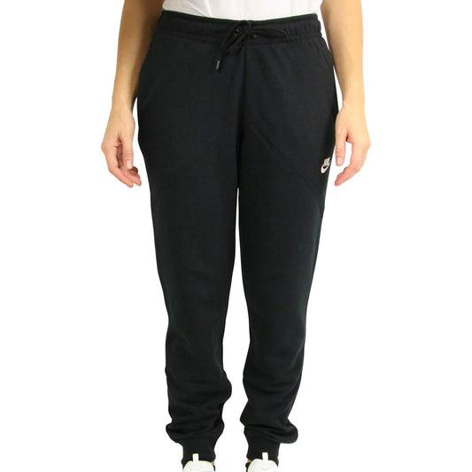 Nike Women's Sportswear Essential Fleece Cuffed Pants XX-Large Black