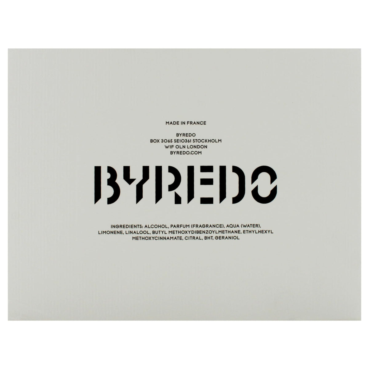 BYREDO Gypsy Water Eau de Parfum 3.4 oz 100ml Unisex EDP Spray