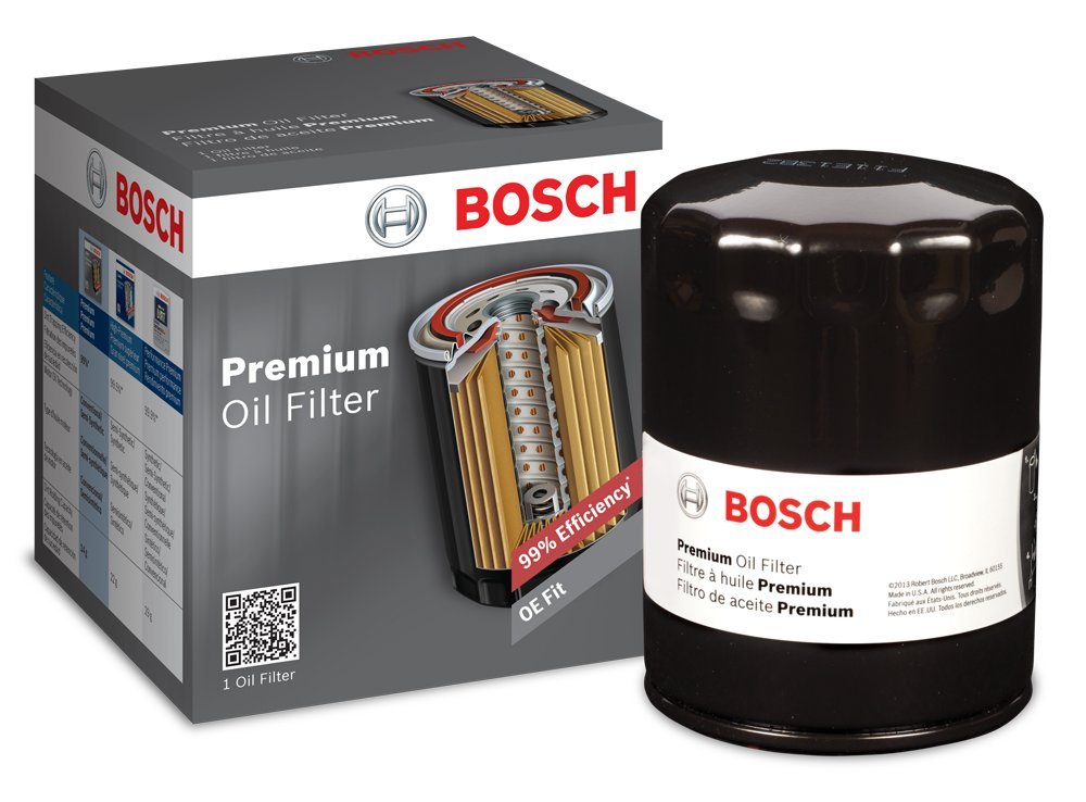 Bosch 3334 Premium Oil Filter with FILTECH Filtration Technology