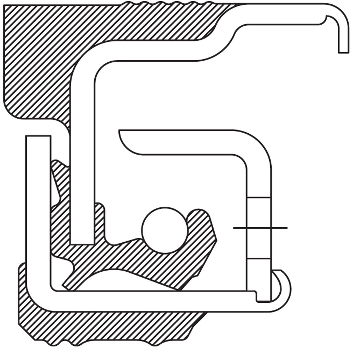 National 370023A Wheel Seal
