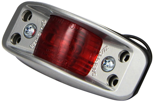 Grote 46292 Red Die-Cast (Aluminum Clearance Marker Light, Rear Socket)