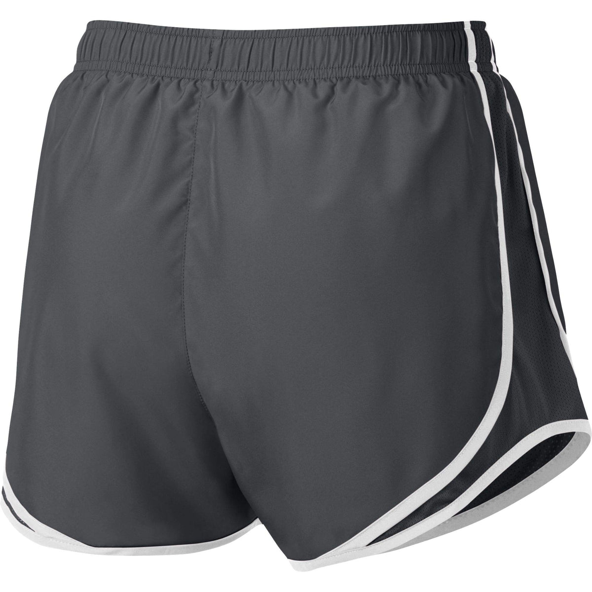 Nike Women's Tempo Running Shorts Gray White XS Dry Mesh 100% Polyester