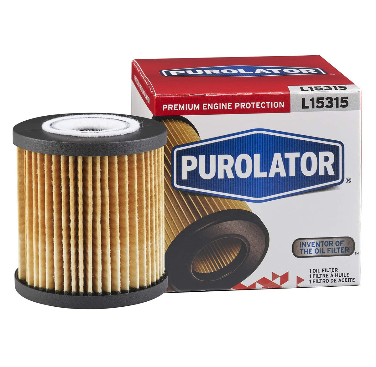 Purolator L15315 Engine Oil Filter Cartridge Premium Advanced Engine Protection