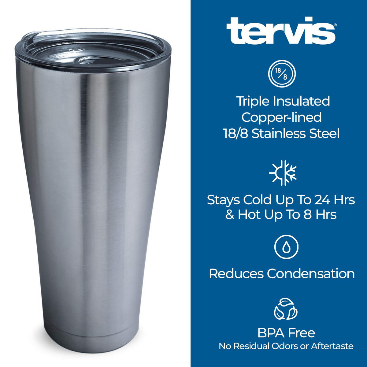 Tervis NBA Brooklyn Nets 30oz Insulated Tumbler Triple Wall Stainless Steel