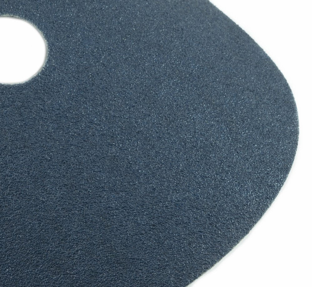 Forney 71640 7-Inch 80-Grit Sanding Discs, Blue Zirconium, 3-Pack, Arbor 7/8''