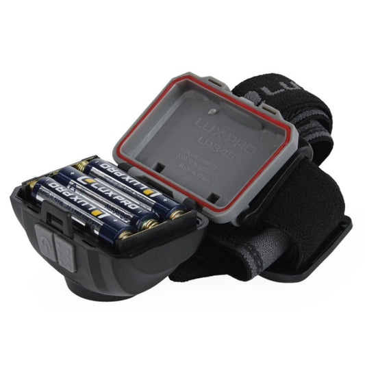 LUXPRO LP345V2 LED Headlamp 303 Lumens Extended Runtime Multi-Color Light