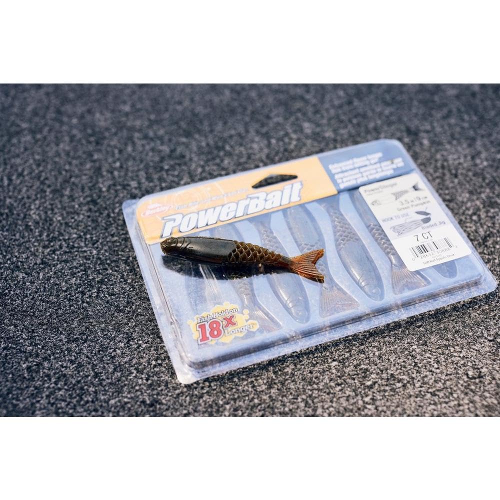 Berkley PowerBait PowerStinger Soft Bait 4.25 Inch Ghost Red Craw Lure