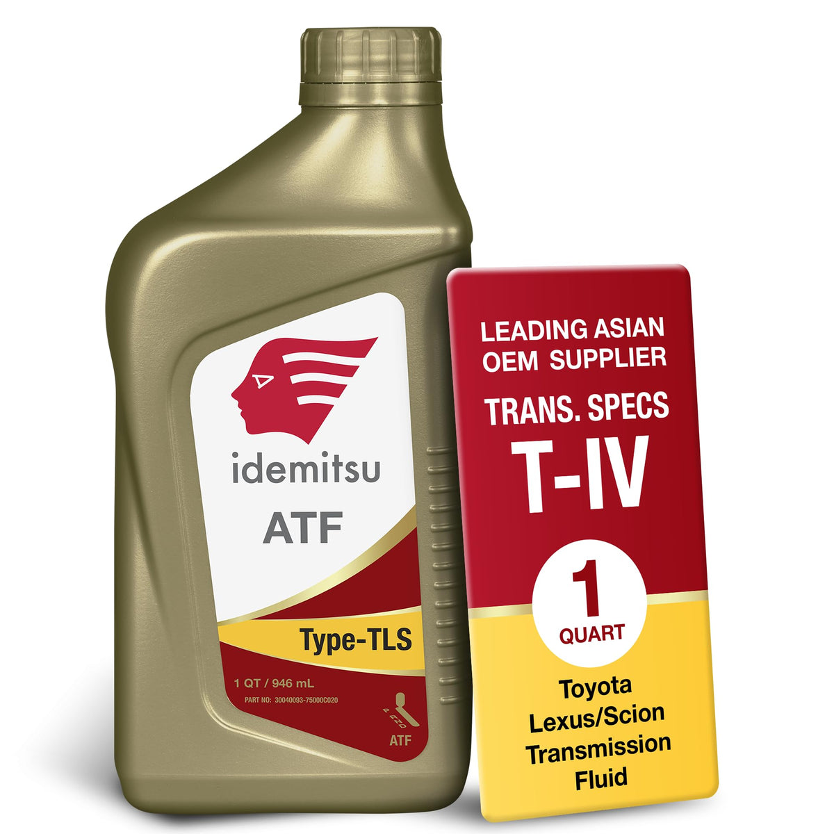 Idemitsu ATF Type TLS T-IV Transmission Fluid 1 Quart for Toyota Lexus Scion