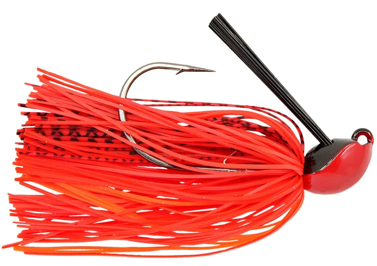Googan Squad Thicc Flipping Jig Flamin Hot 3/8 Oz Freshwater Fishing Lure