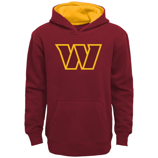 Outerstuff Burgundy Washington Commanders Kids Hoodie Pullover Size 5-6