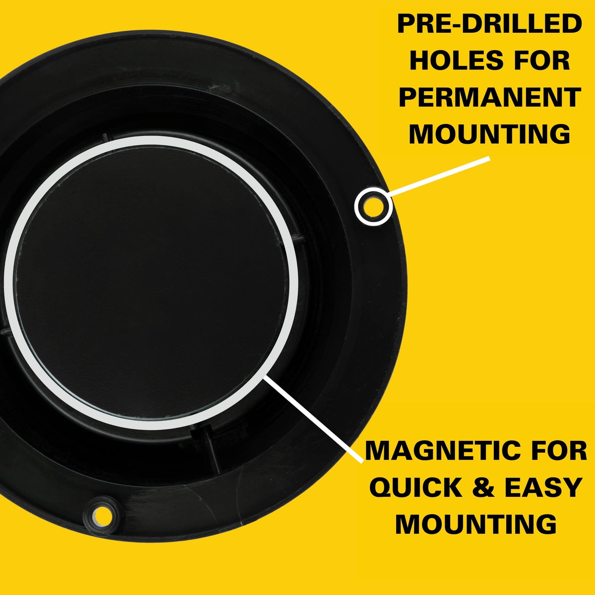 Blazer 195C48AW LED Strobe Beacon Magnetic Base Amber