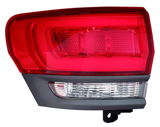 DEPO 333-1965L-AC6 Left Outer Tail Light 14-16 Jeep Grand Cherokee Laredo CAPA