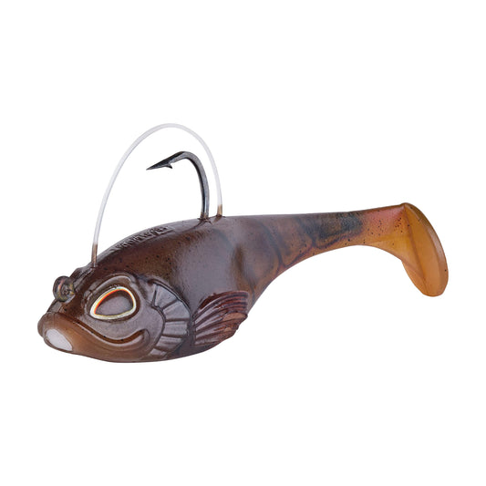 Berkley Powerbait Agent E Fishing Soft Bait, HD Brown Craw, 3in, 1/2 oz