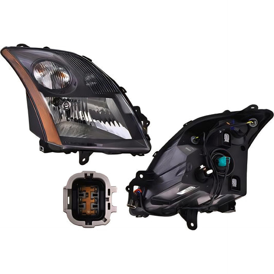 DEPO 315-1163R-AS7 Right Headlight 07-10 Nissan Sentra SE-R Spec V NI2503169