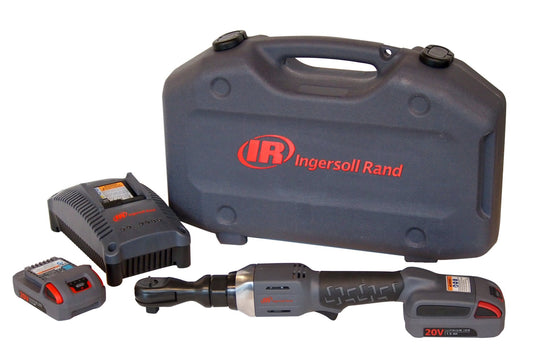Ingersoll Rand R3130-K2 3/8in Cordless Ratchet, 2 Batteries, Charger & Case