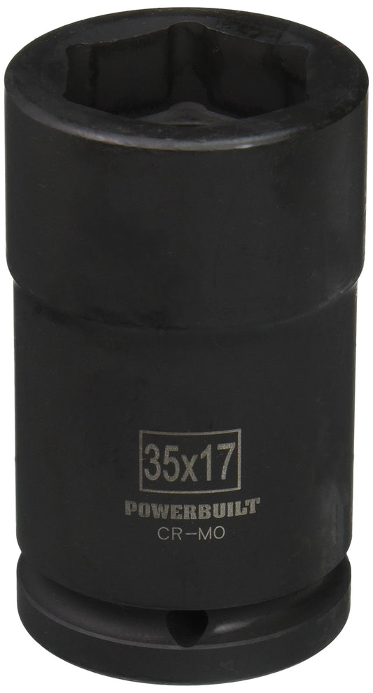 Powerbuilt 648525 3/4" Drive Budd Wheel Impact Socket 35mm x 17mm