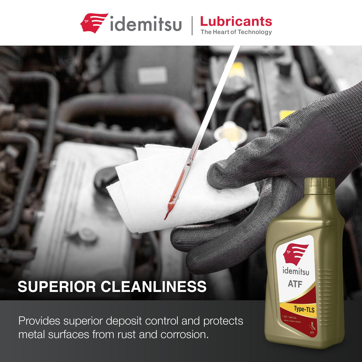 Idemitsu ATF Type TLS T-IV Transmission Fluid 1 Quart for Toyota Lexus Scion