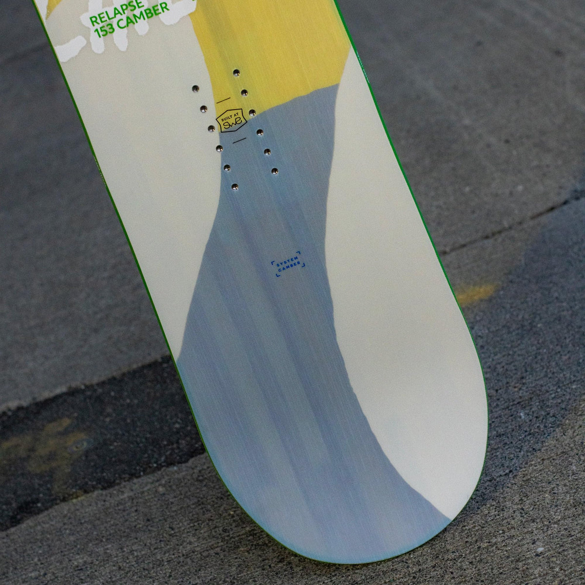 Arbor Men's Relapse 2024 Yellow Camber Snowboard 150 - Sport Board