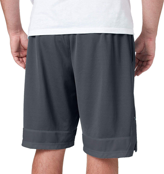 Nike Dri-FIT Icon Men's Basketball Shorts Cool Grey Black Small DQ5822-066