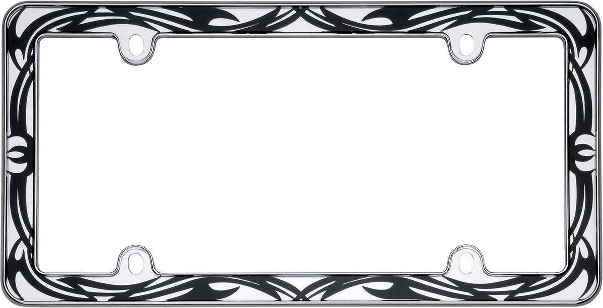 Cruiser Accessories 23023 Chrome Tribal License Plate Frame