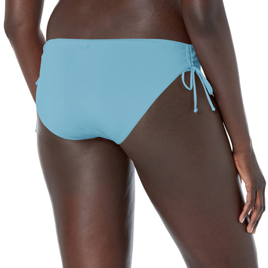 Roxy Women's Solid Beach Classics Full Bikini Bottom Adriatic Blue XL Swim