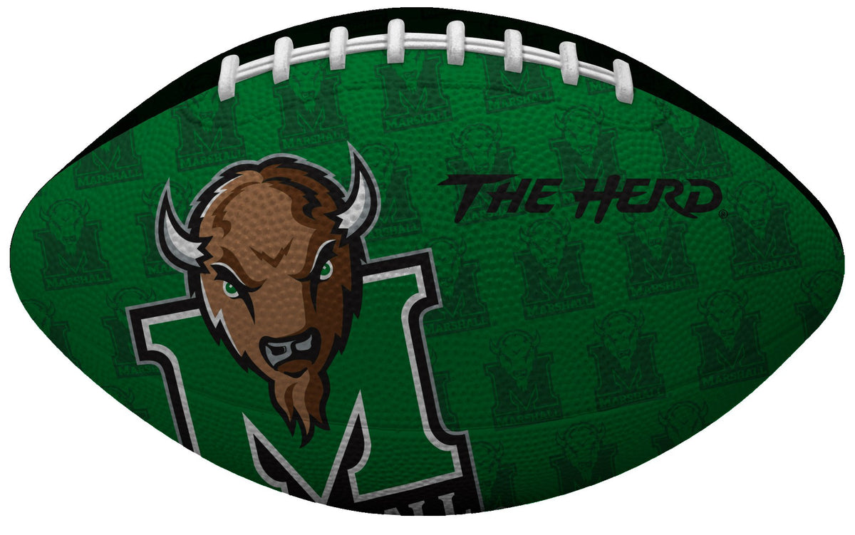 Rawlings Marshall Thundering Herd NCAA Junior Football Green White