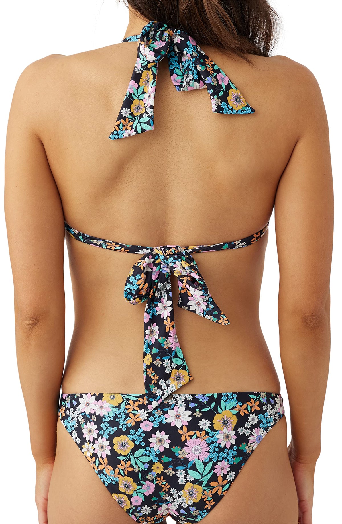 O'Neill Tatum Thalia Women's Triangle Bikini Top Black Size S