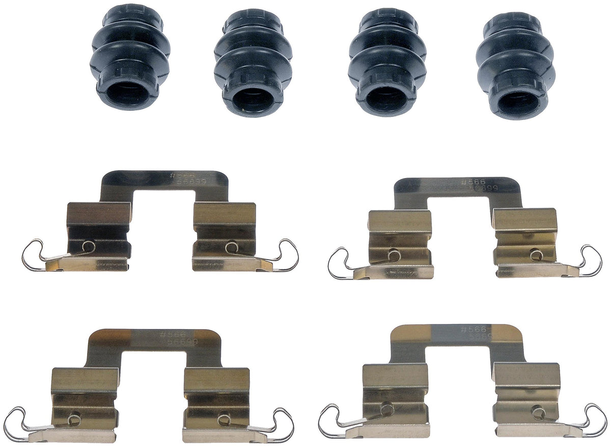 Dorman HW13950 Disc Brake Hardware Kit for Audi Front/Rear Models
