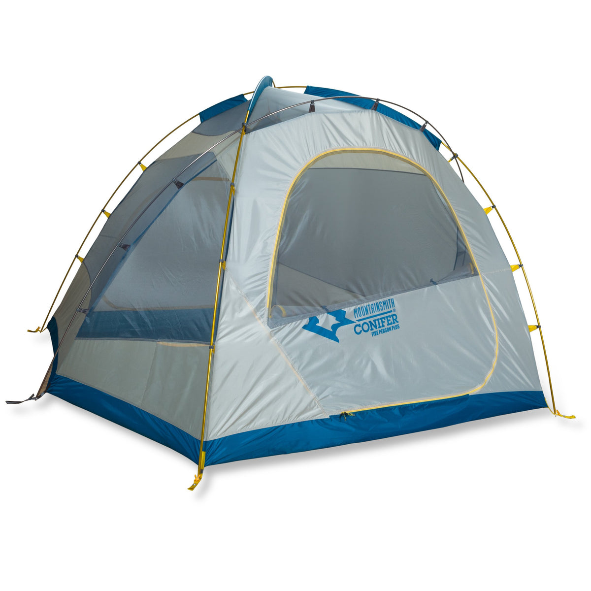 Mountainsmith Conifer 5 Person Tent Olympic Blue 3 Season 2 Doors Camping Gear