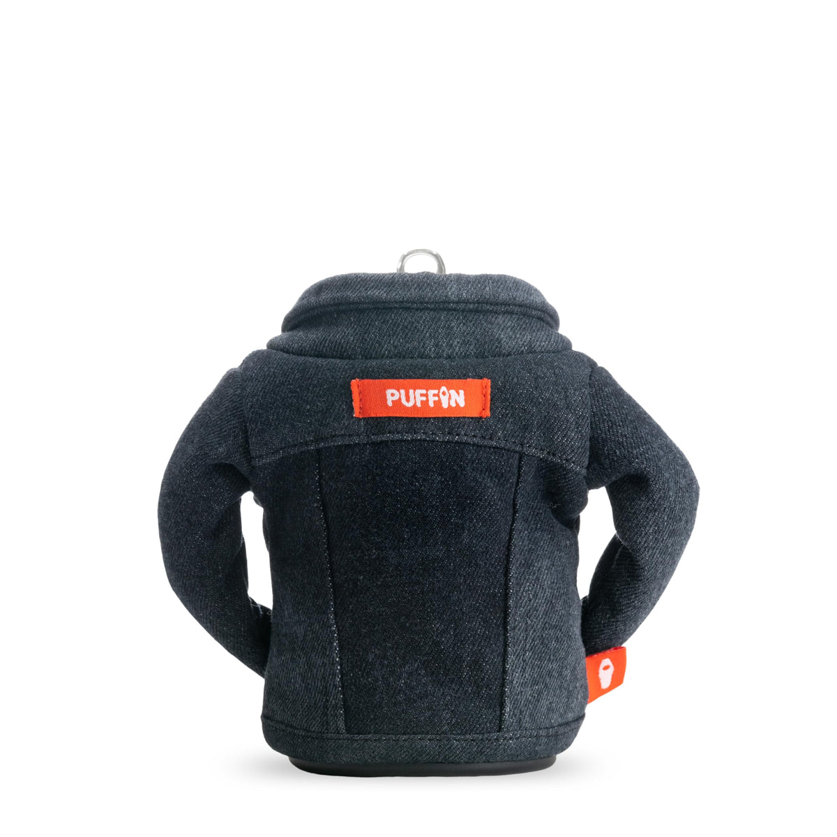 Puffin Denim 12 oz Can Cooler - Insulated Bottle & Soda Warmer Keeps Cold