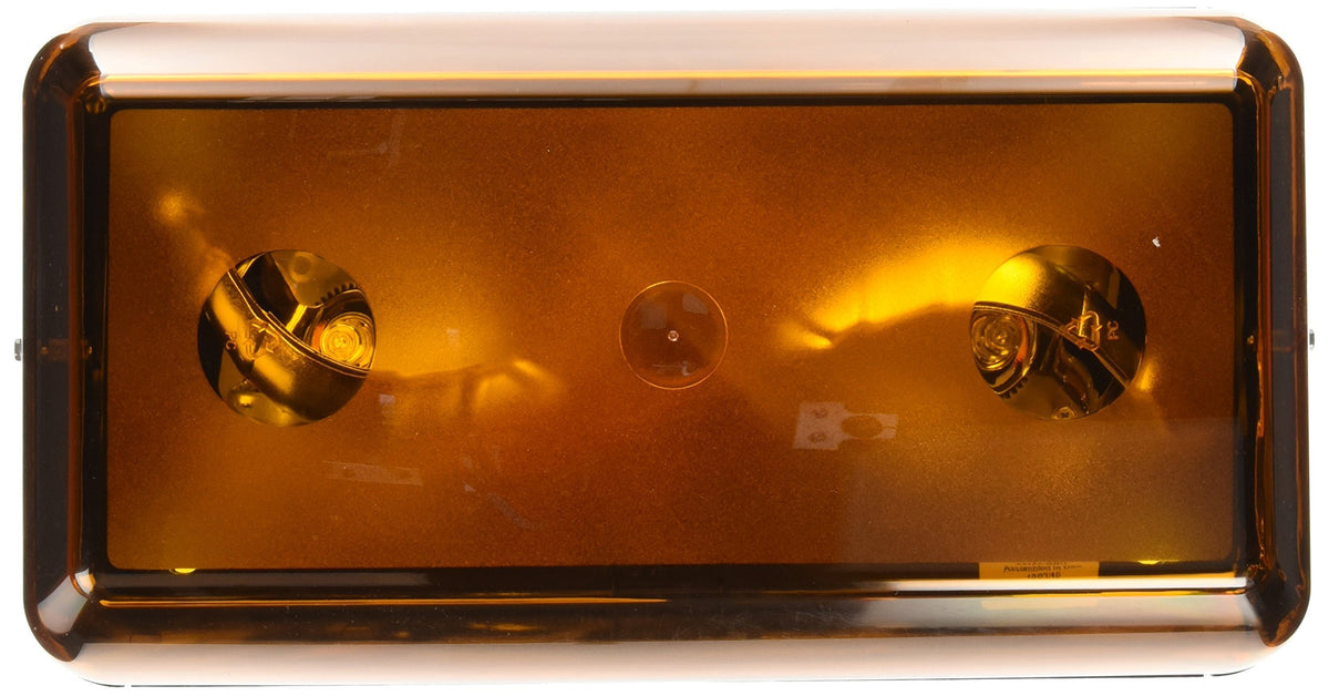 Grote 76803 Yellow 15" Rotating Mini-Bar Light (Gear Drive)