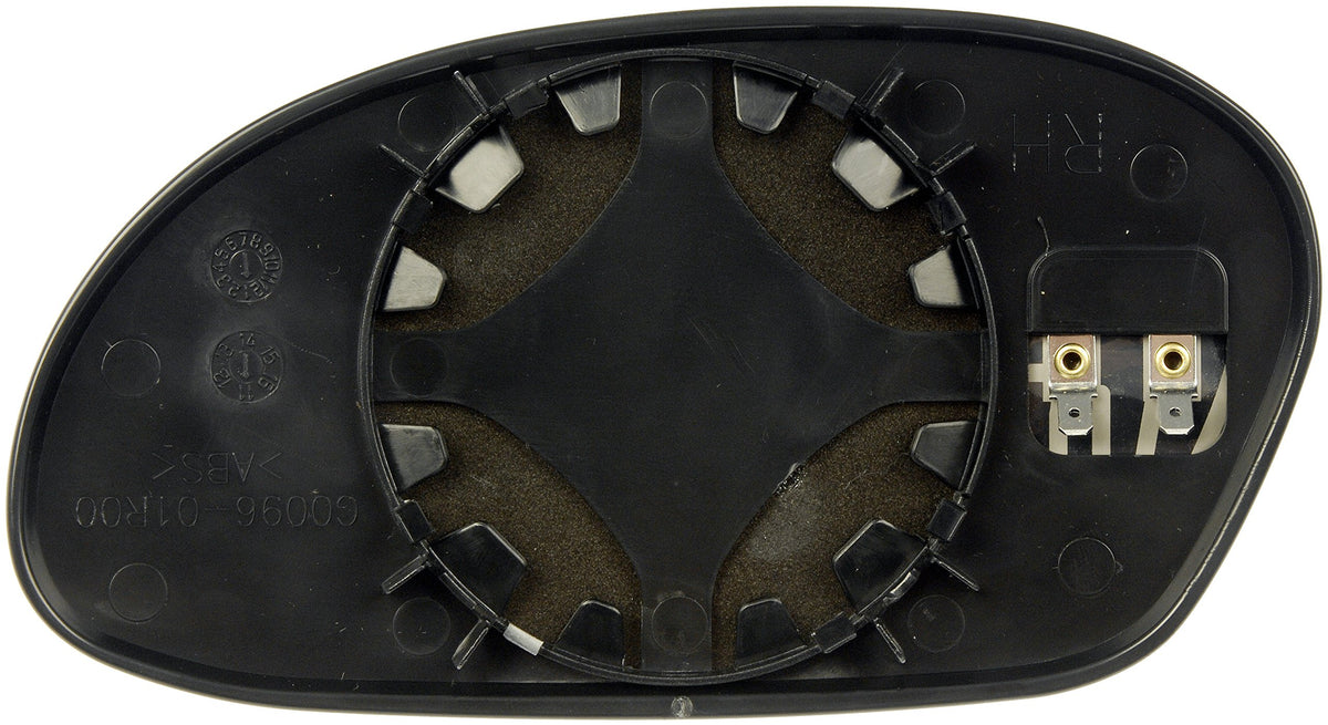 Dorman 56123 Heated Passenger Side Mirror Glass, Clear View