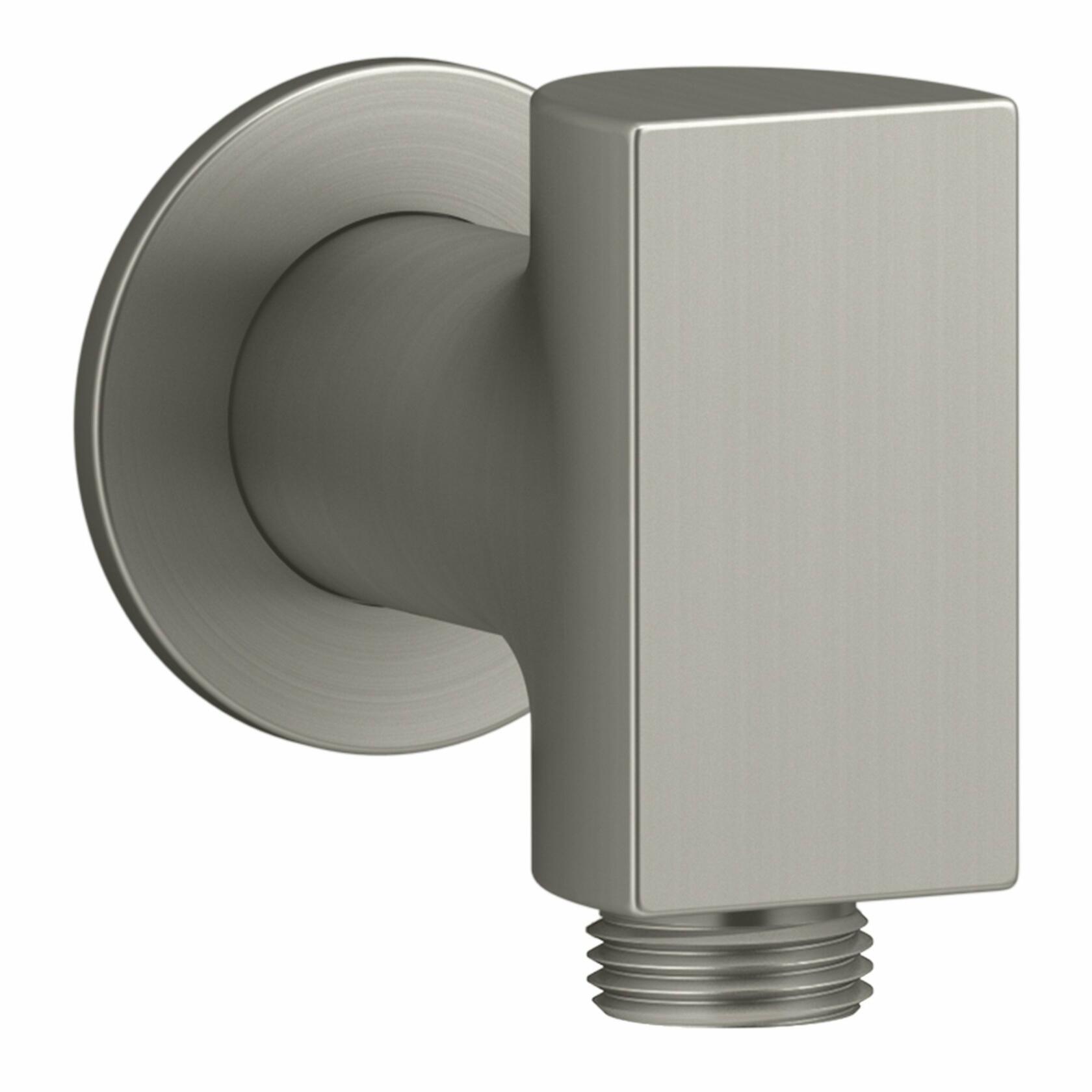 KOHLER K-98353-BN Exhale Wall-Mount Supply Elbow with Check Valve, Vibrant