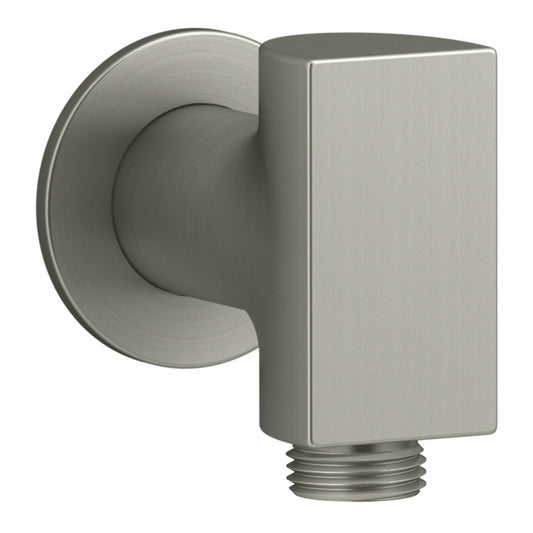 KOHLER K-98353-BN Exhale Wall-Mount Supply Elbow with Check Valve, Vibrant