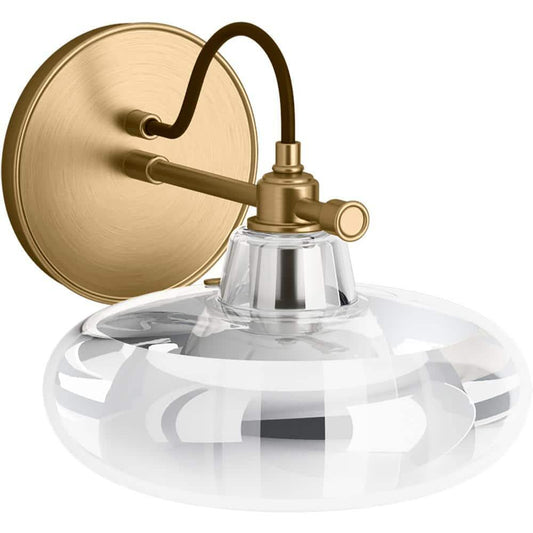 Kohler Lighting 23669-Sc01 Modern Farm 8  Wide Water Globe Wall Sconce - Gold