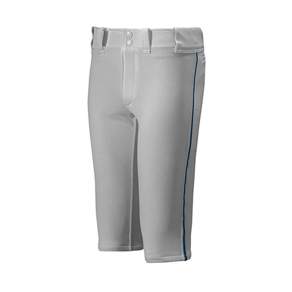 Mizuno Youth Premier Baseball Pants, Grey/Navy, 3X-Large