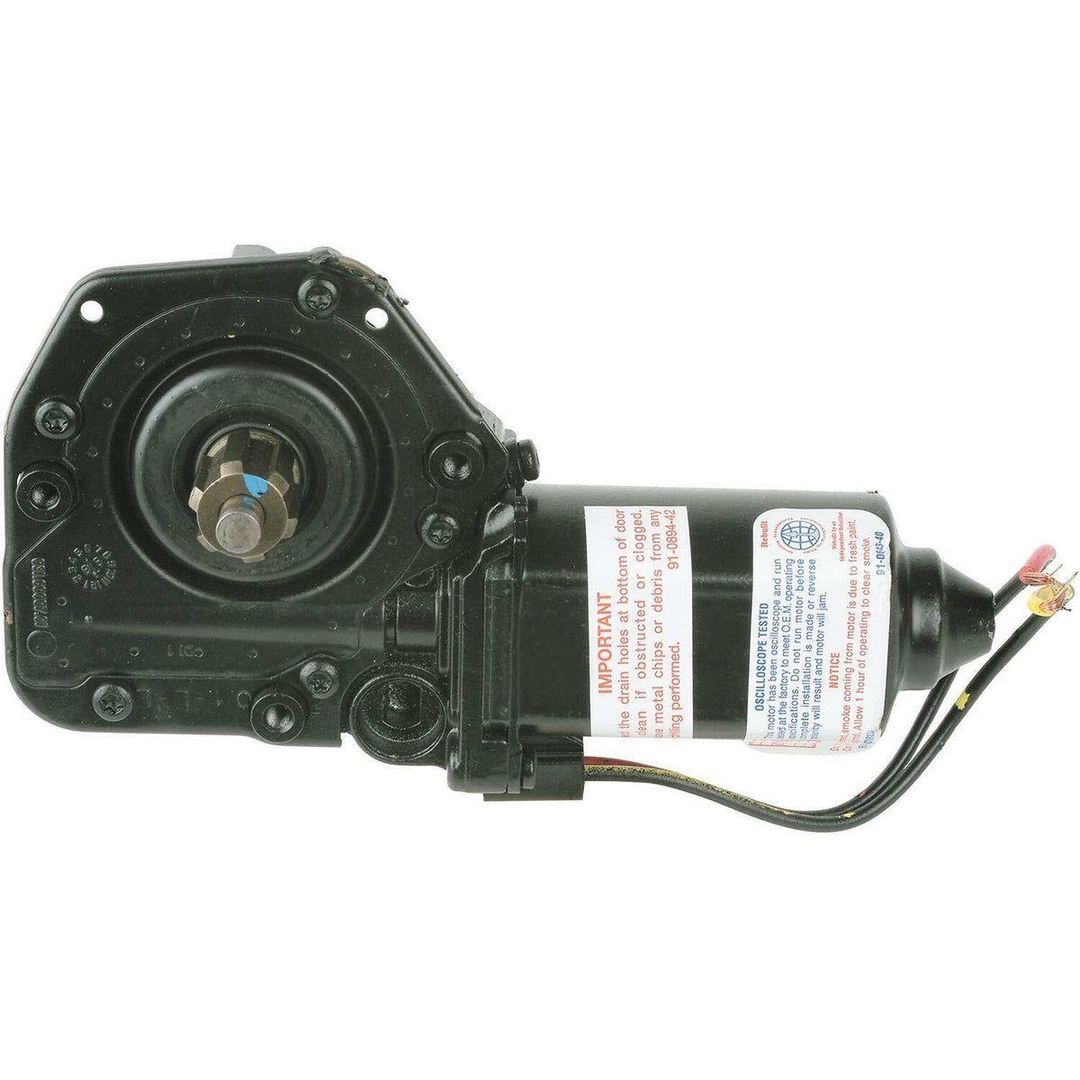 Cardone 42-396 Power Window Motor Remanufactured Front Left