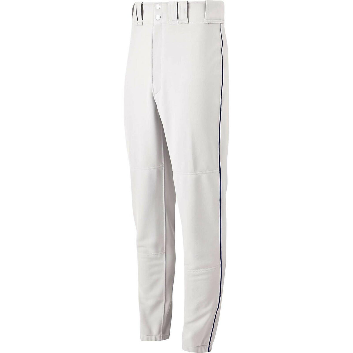 Mizuno Youth Baseball Pants XXL White Navy Double Knee Padding Activewear