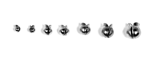 Eagle Claw NLRS7 Removable Split Shot Sinkers, 15 Piece Fishing Weights