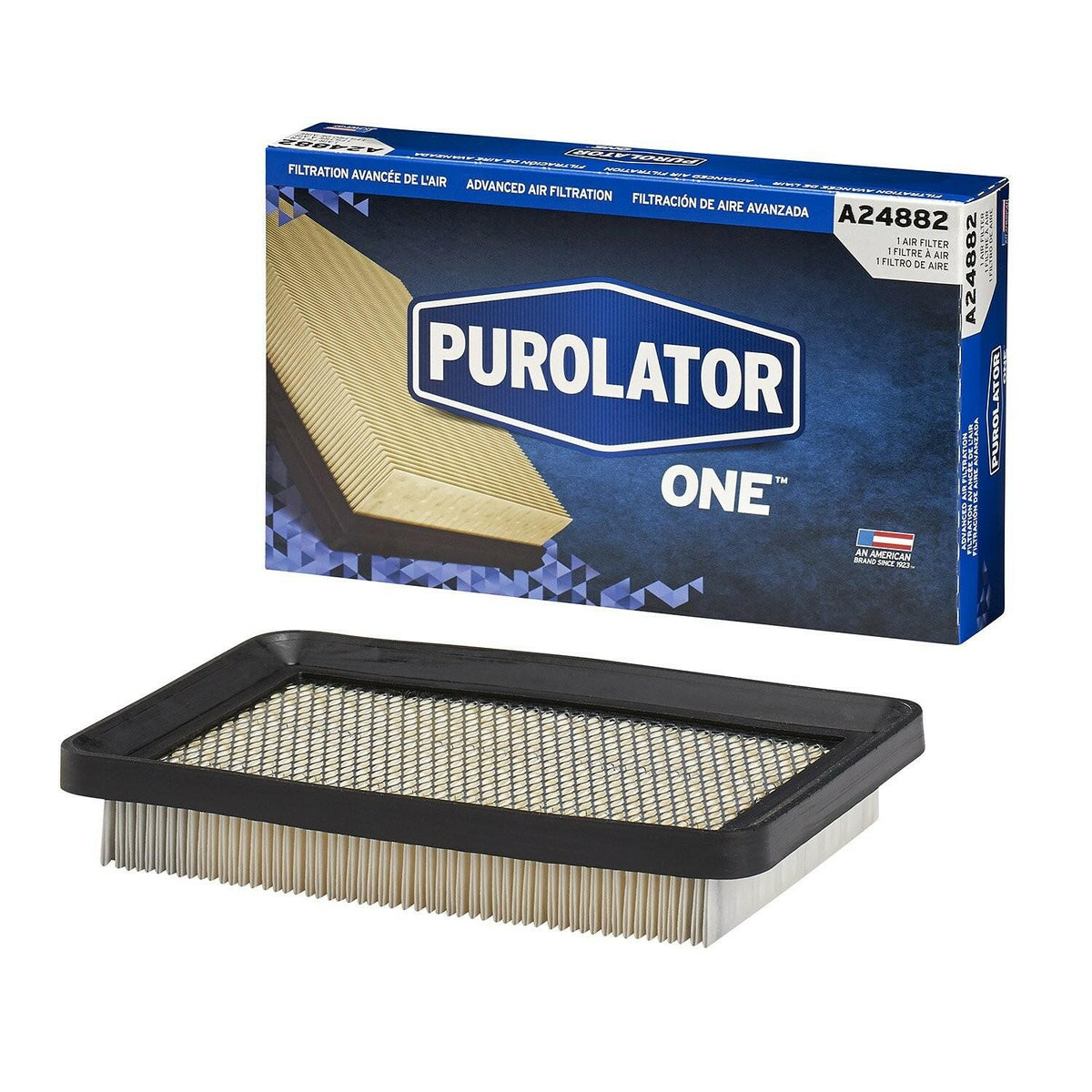 Purolator A24882 Engine Air Filter PurolatorONE High Efficiency Panel Filter